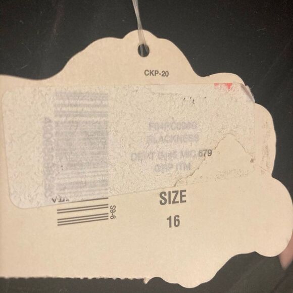 COPPER KEY Girl’s Black Dress Jeans Size 16 New With Tags - Picture 5 of 7